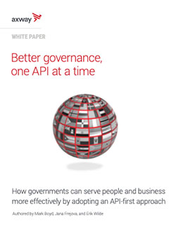 Better governance, one API at a time