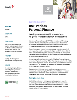 BNP Paribas Personal Finance Success Story