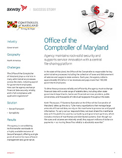 Office of the Comptroller of Maryland Success Story